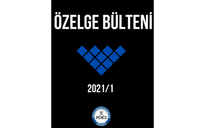 MDED 2021/1 Özelge Bülteni