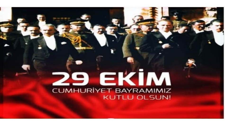 Cumhuriyet Bayramı Kutlama Mesajı